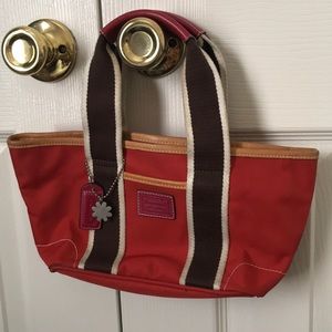 Small Red Coach Purse
